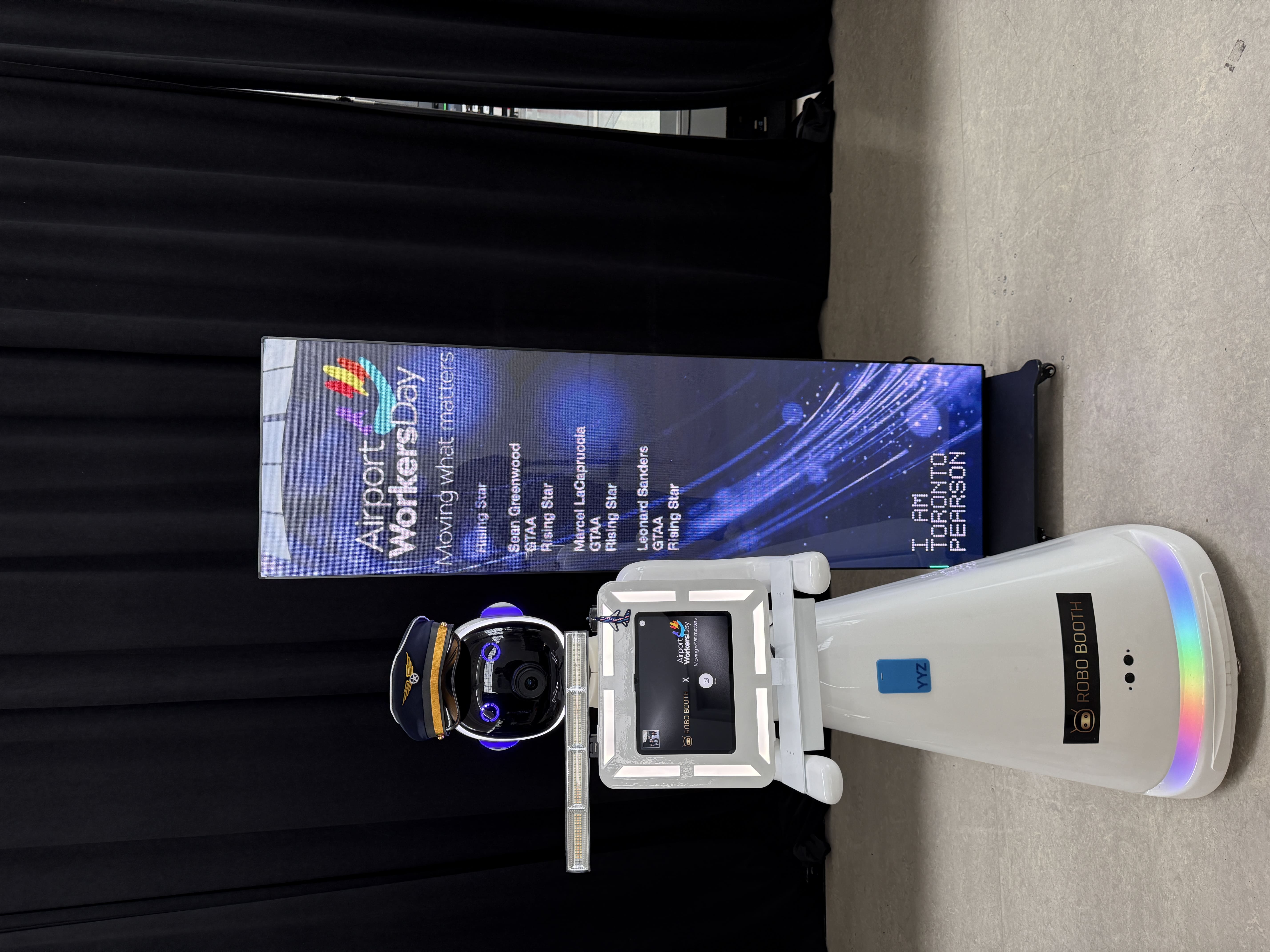 Corporate Robot Photobooth event